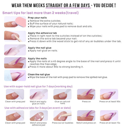BTArtbox Press On Nails Vanilla Cream – Premium Salon-Quality Finish Without the $60 Appointment