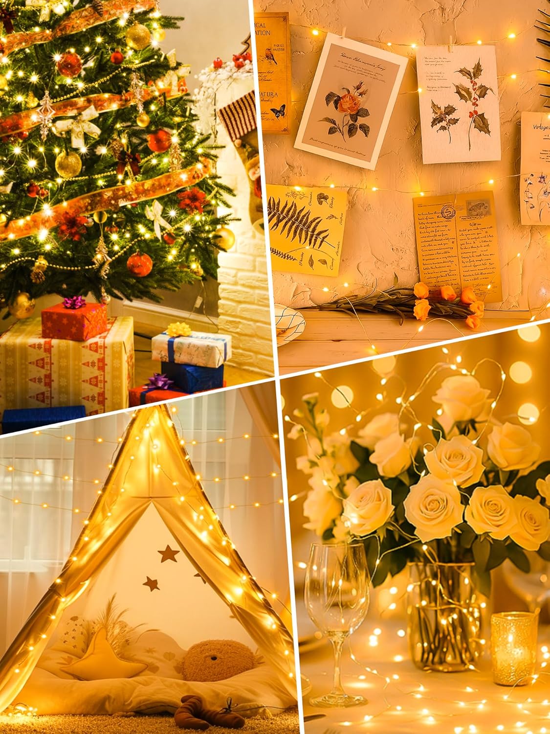 btfarm Fairy Lights – Thoughtful Birthday Gift for Her, Warm White Twinkle String