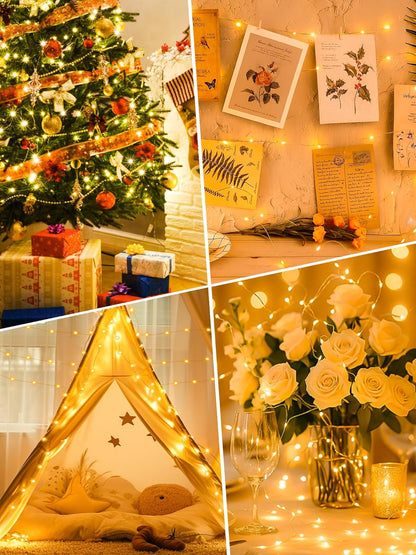 btfarm Fairy Lights – Thoughtful Birthday Gift for Her, Warm White Twinkle String