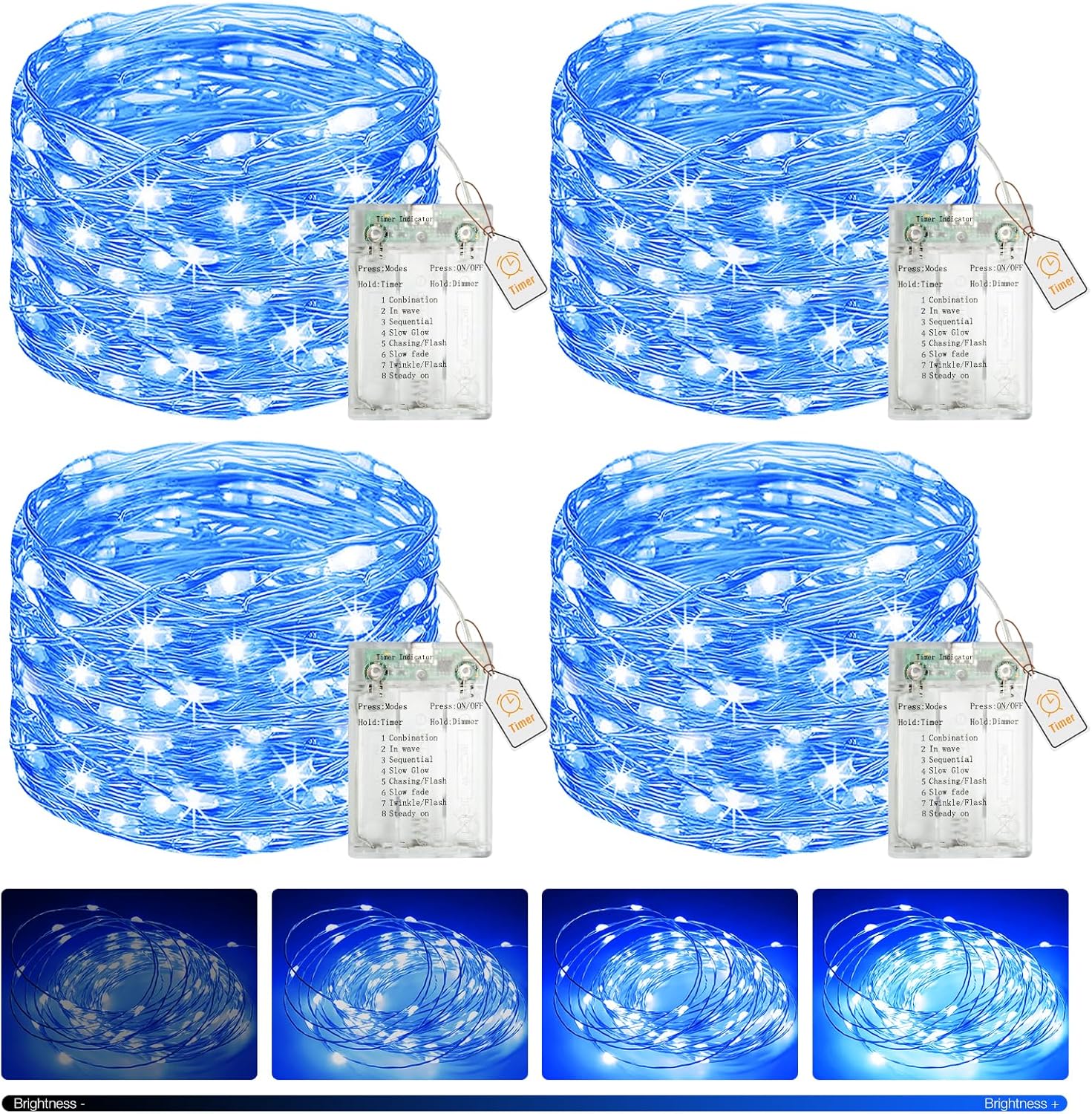 btfarm Fairy Lights – Thoughtful Birthday Gift for Her, Warm White Twinkle String