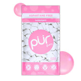 PUR Gum Aspartame Free Chewing Gum 100% Xylitol Spearmint for Mindful Self Care Rituals and Post Meal Breath Freshening