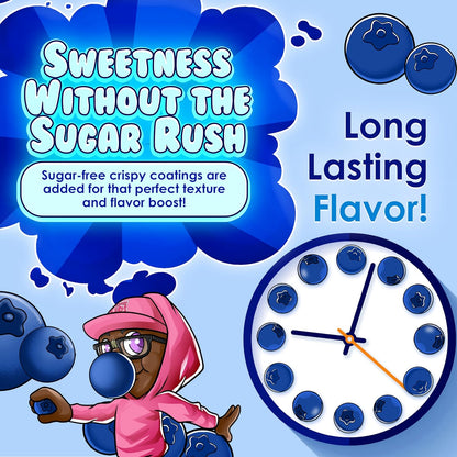 Bubblegum Kids Sugar Free Gum – Low Calorie Chewing Gum for Office Desk, Gym Bag, and Post-Meal Freshening