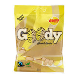 Bubs Goody Sweet Ovals Banana Caramel – Vegetarian Lunchbox Treat for Kids' School Snacks, 2 x 90g Bags