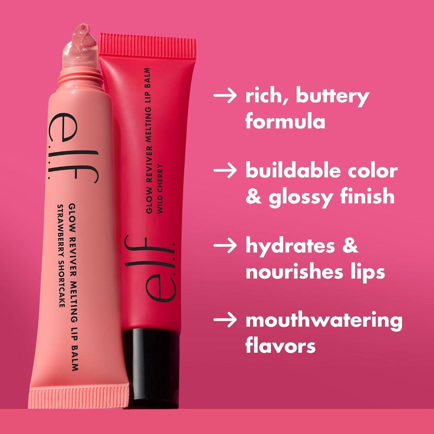 buildable wash of tint with glossy finish in 12 shade options