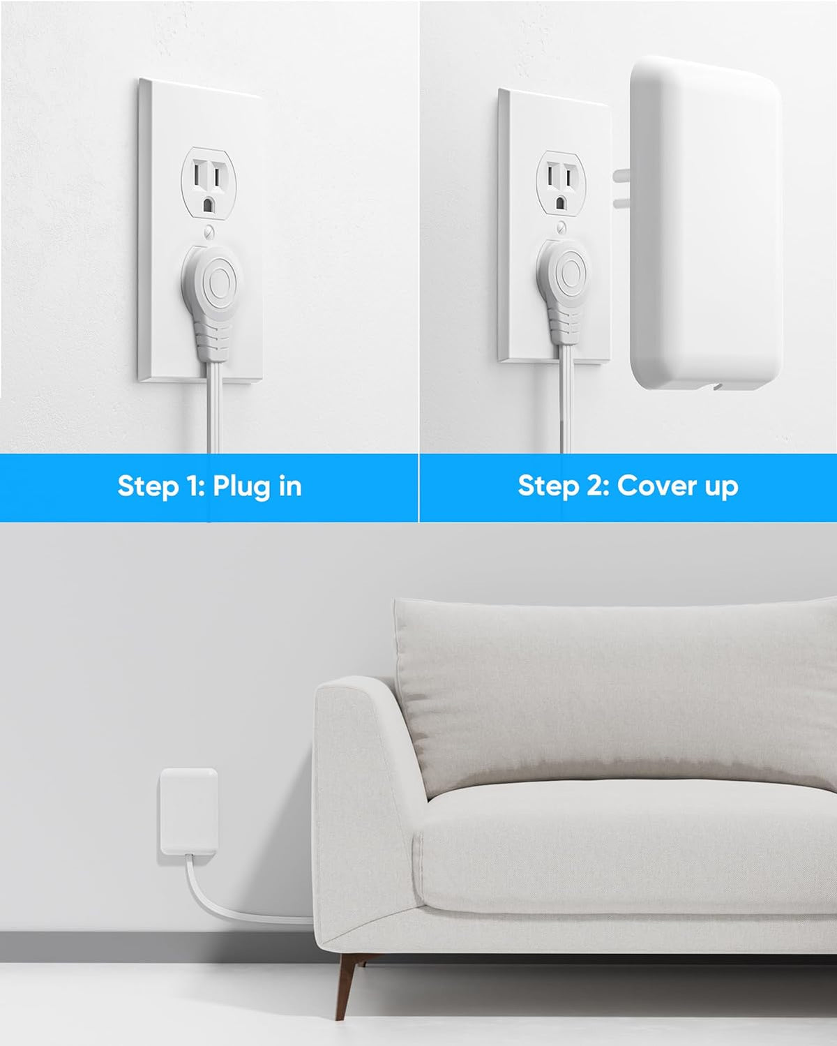 built-in circuit breaker with overload protection that automatically cuts power