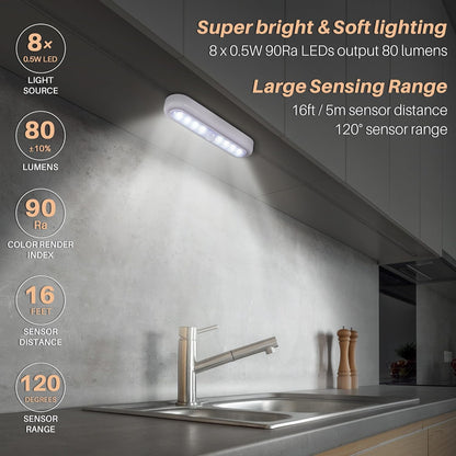 built-in light sensor that prevents activation when ambient light is sufficient