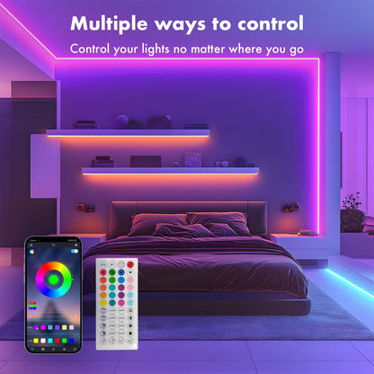 built-in microphone for real-time music synchronization