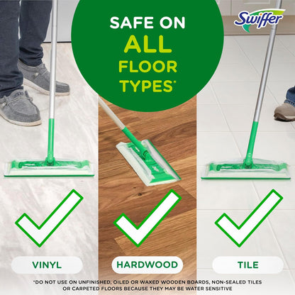 built-in scrubbing strip on each pad for tough, stuck-on spots
