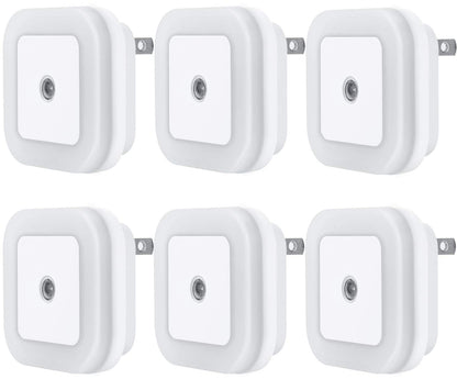 built-in sensitive light sensor for automatic dusk-to-dawn operation
