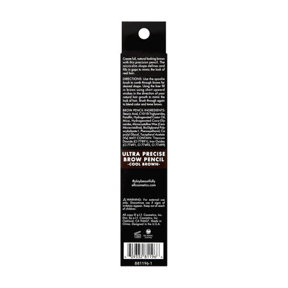 built-in spoolie brush on the opposite end for combing and blending