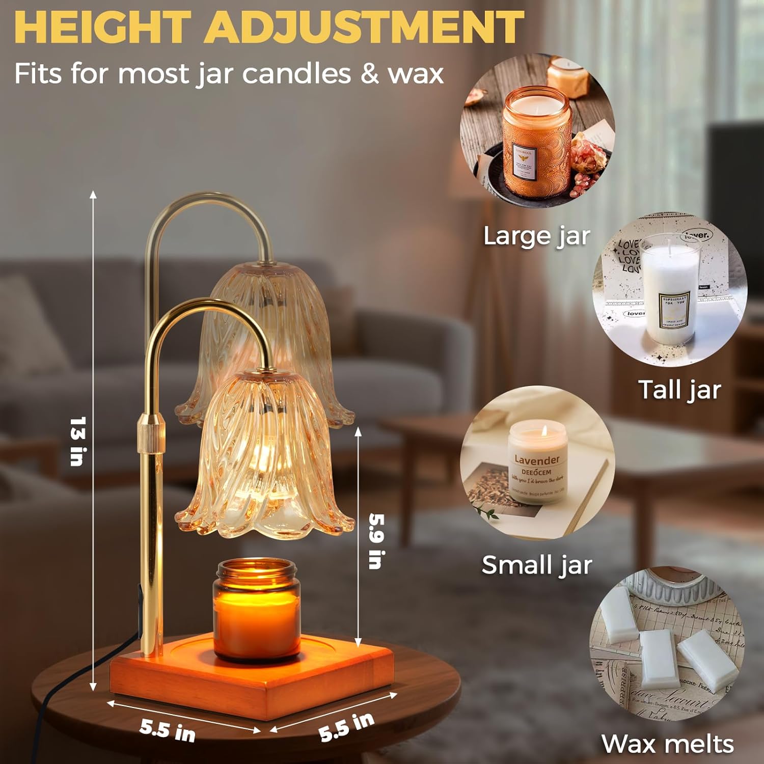 built-in timer with rotary switch and push-button control