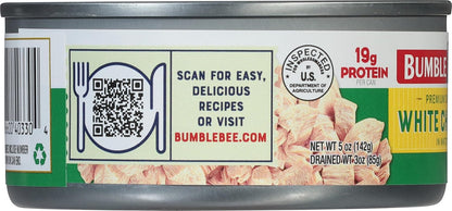 Bumble Bee Premium White Chicken Chunk in Water 5 oz Can – Mindful Keto Protein for Wellness-Focused Meal Prep