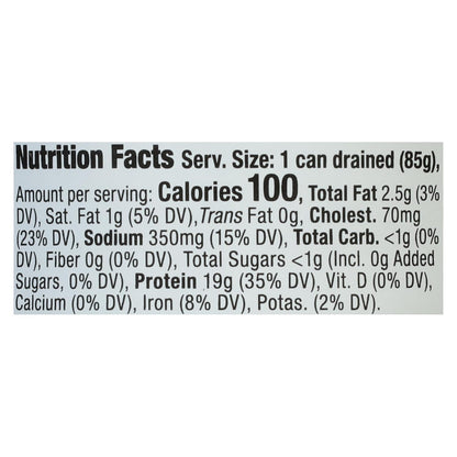 Bumble Bee Premium White Chicken Chunk in Water 5 oz Can – Mindful Keto Protein for Wellness-Focused Meal Prep