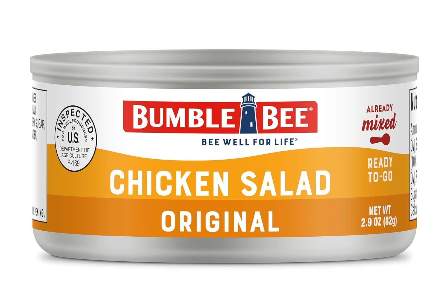 Bumble Bee Snack on the Run Chicken Salad Kit – Portable Protein for Hiking Trails and Campsites, Ready to Eat with Crackers and Spoon
