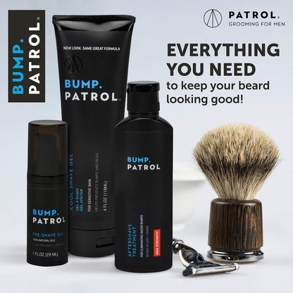 Bump Patrol Original Aftershave Treatment Serum – Holiday Stocking Stuffer for Him, Multi-Pack Bump Treatment for Curly Hair and Sensitive Skin