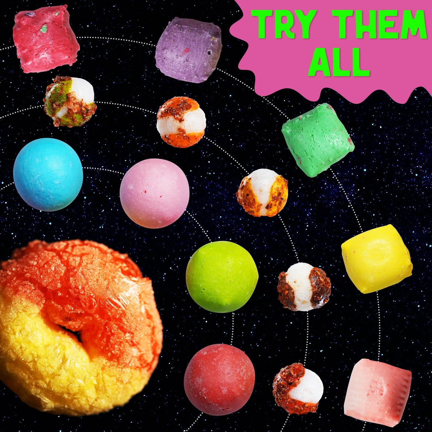bundling option across the full freeze-dried candy selection for cost savings