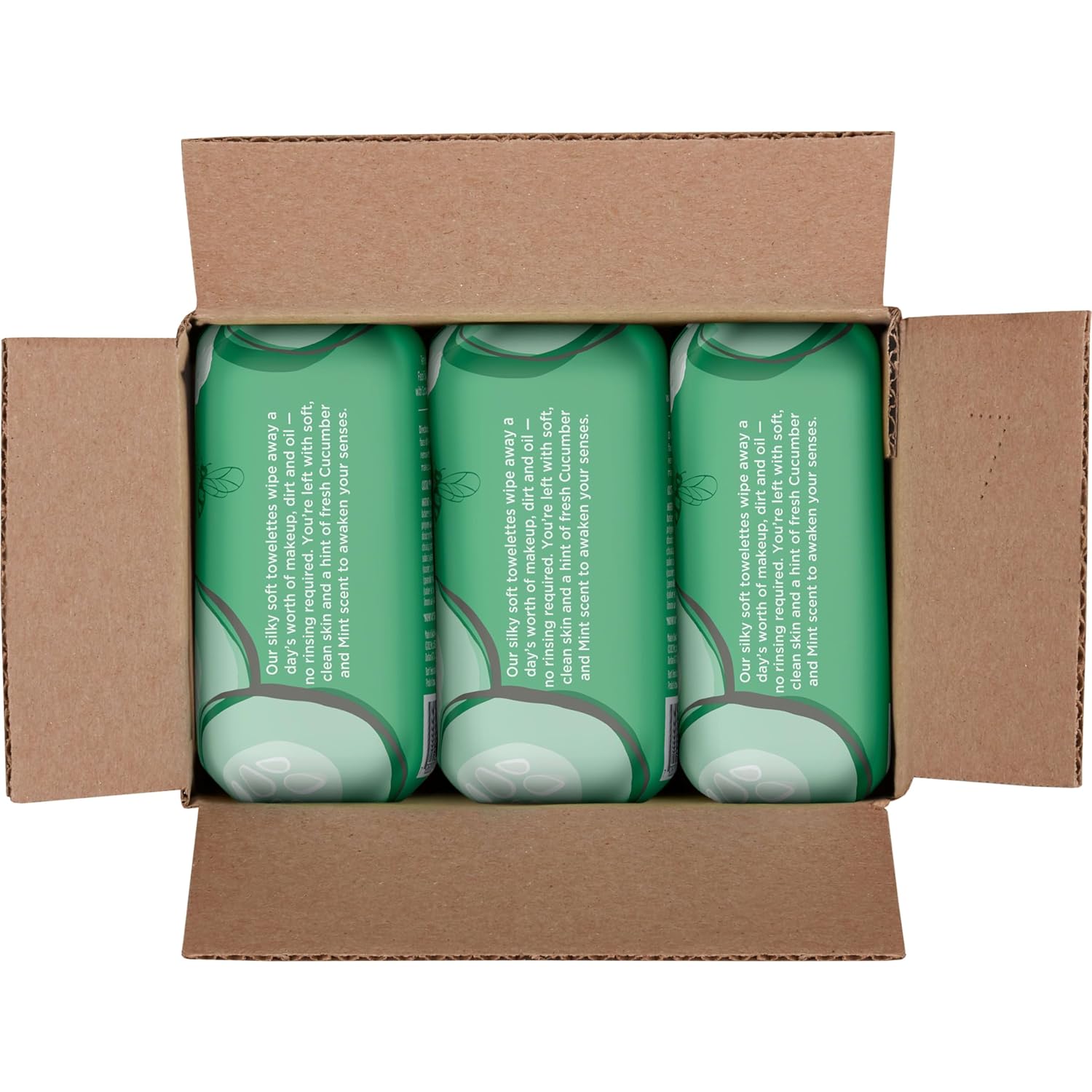 Burt's Bees Aloe Vera Cleansing Towelettes – Portable Face Wash for Road Trips and Trails