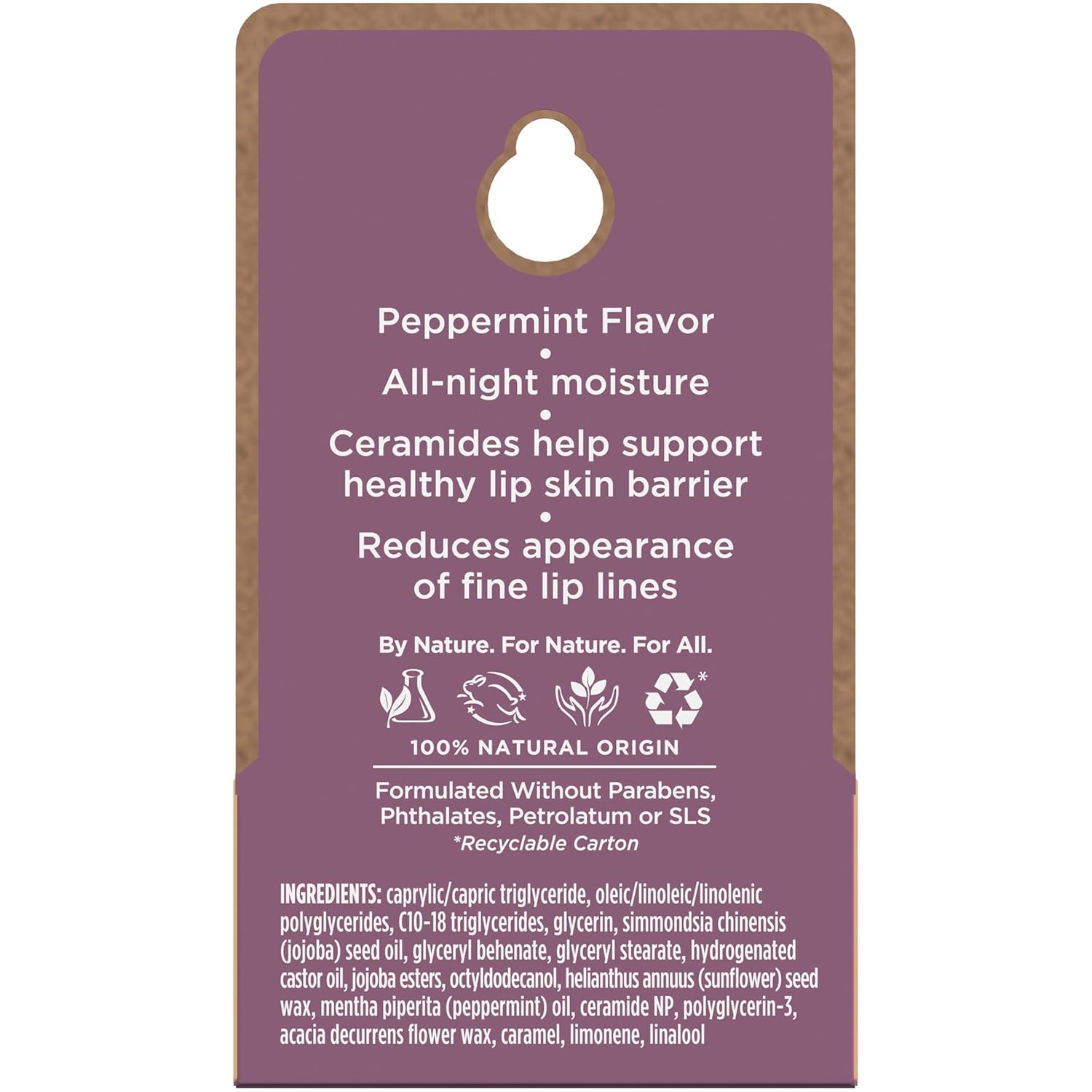 Burt's Bees Ceramide Lip Mask – Wind-Down Beauty Treatment for the Nightstand of Mindful Women