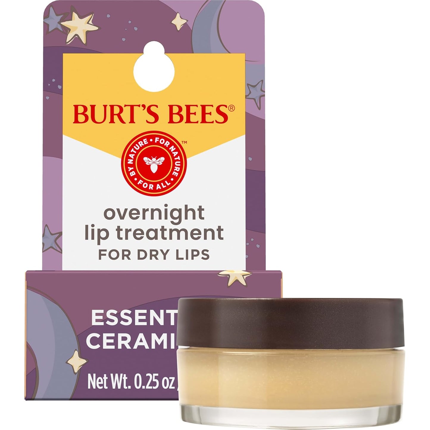 Burt's Bees Ceramide Lip Mask – Wind-Down Beauty Treatment for the Nightstand of Mindful Women