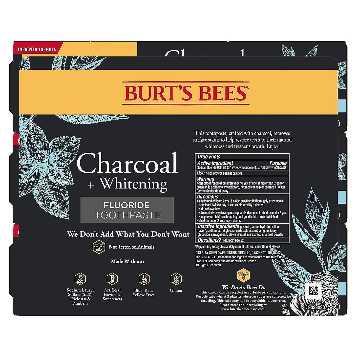 Burt's Bees Fluoride Toothpaste Variety Pack – Simple, Intentional Oral Care for Minimalist Homes