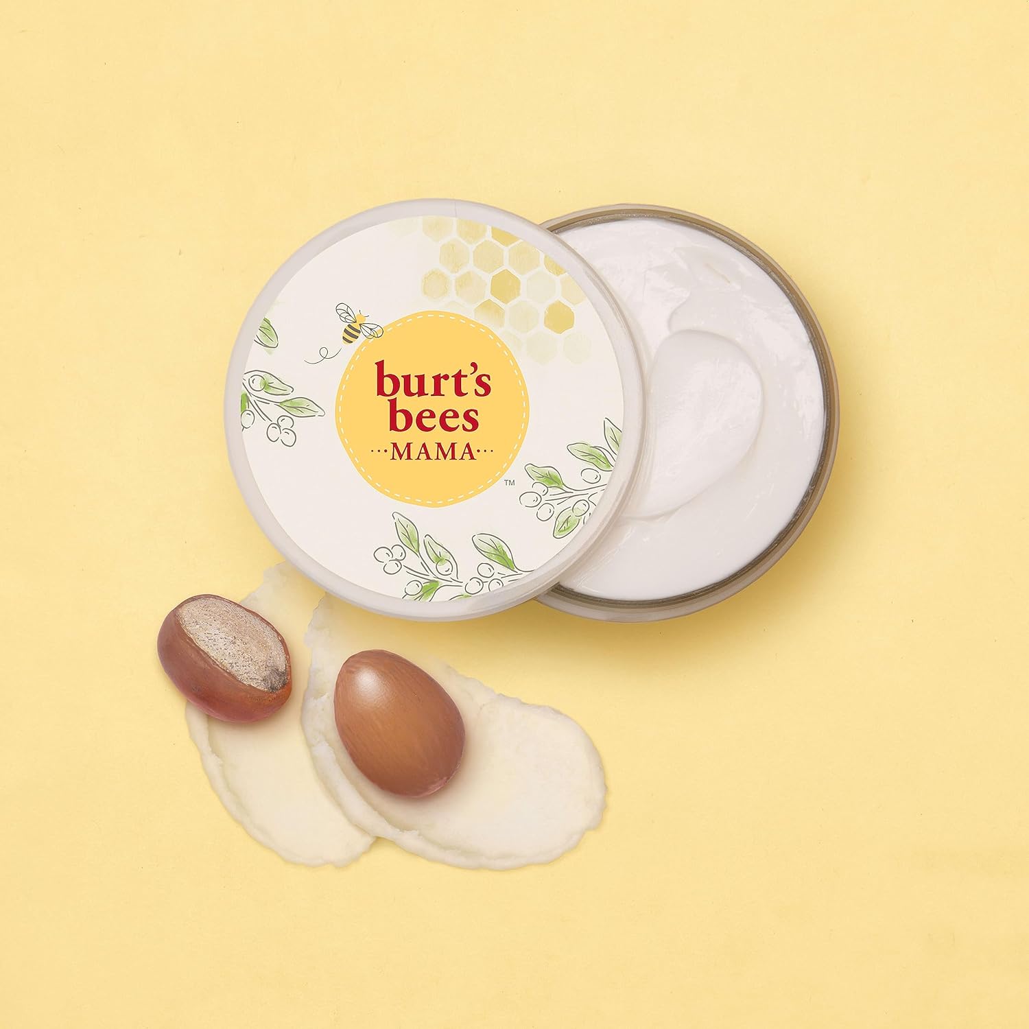 Burt's Bees Mama Belly Butter – Pampering Pregnancy Gift for First Time Moms, Tummy Moisturizer 6.5 oz