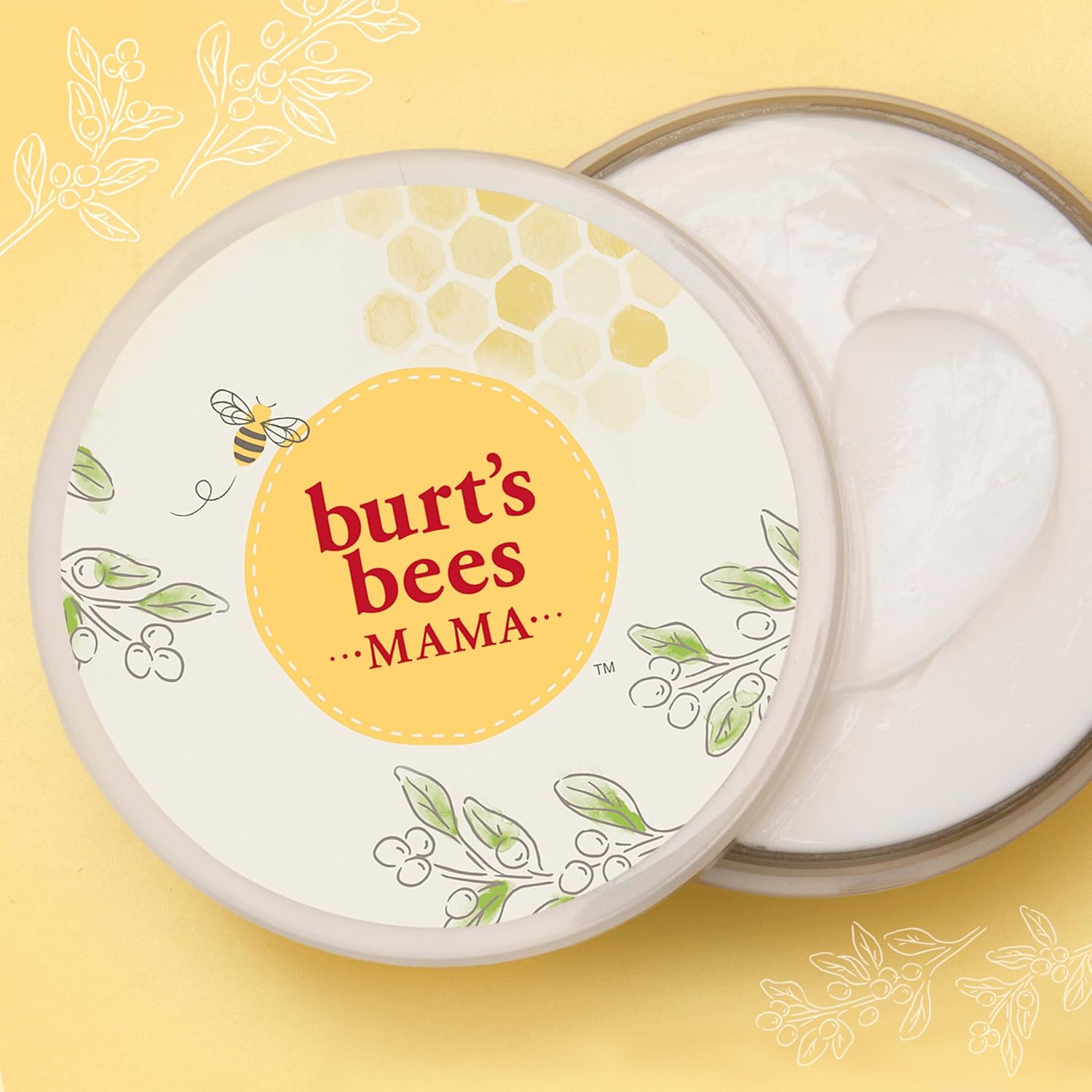 Burt's Bees Mama Belly Butter – Pampering Pregnancy Gift for First Time Moms, Tummy Moisturizer 6.5 oz