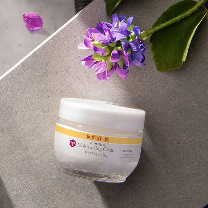 Burt's Bees Renewal Day and Night Cream Set – Birthday Gift for Mom Who Loves Clean Anti-Aging Skincare