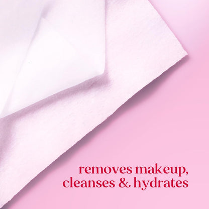 Burt's Bees Rose Water Micellar Cleansing Cloths – Housewarming Gift for Women, Natural Skincare Bundle
