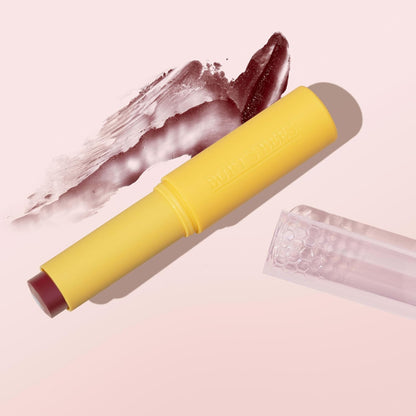 Burt's Bees Tinted Boosted Balm – Daily Lip Care Ritual with Vitamin C and E, Soft Mauve Tint for Wellness Routines