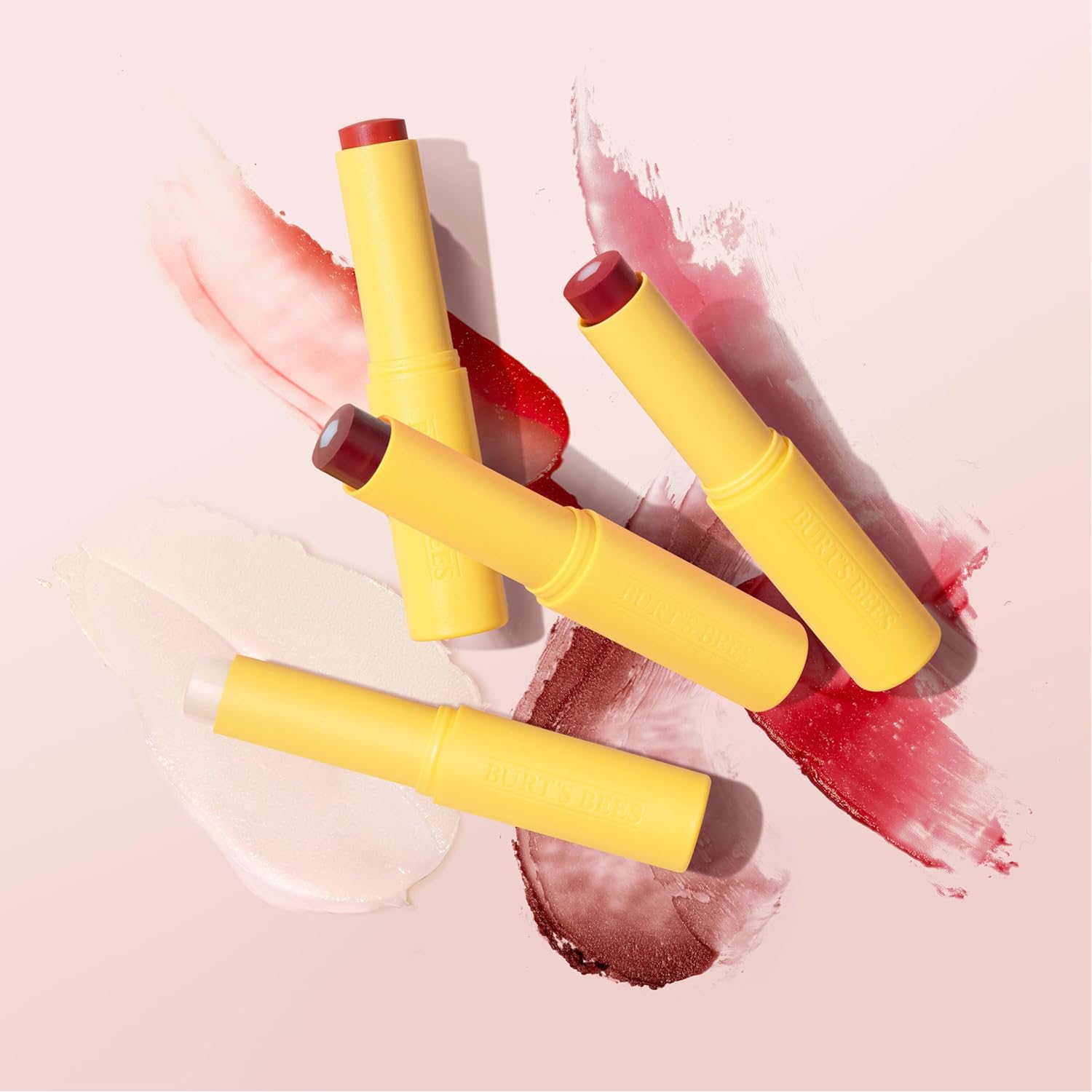 Burt's Bees Tinted Boosted Balm – Daily Lip Care Ritual with Vitamin C and E, Soft Mauve Tint for Wellness Routines