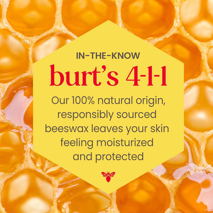 Burt's Bees Tinted Lip Balm – Travel Size Lip Moisturizer for Camping Trips, Durable 0.3 oz Tube for the Trail