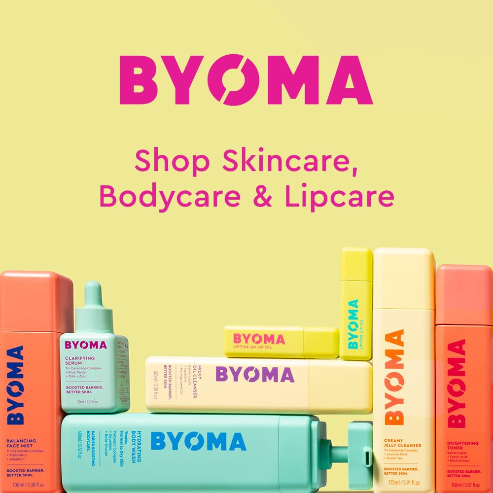 BYOMA Barrier Repair Moisturizer - Mindful Self-Care Hydration for Reactive Skin Featuring Ectoin & Avocado Oil - 50mL