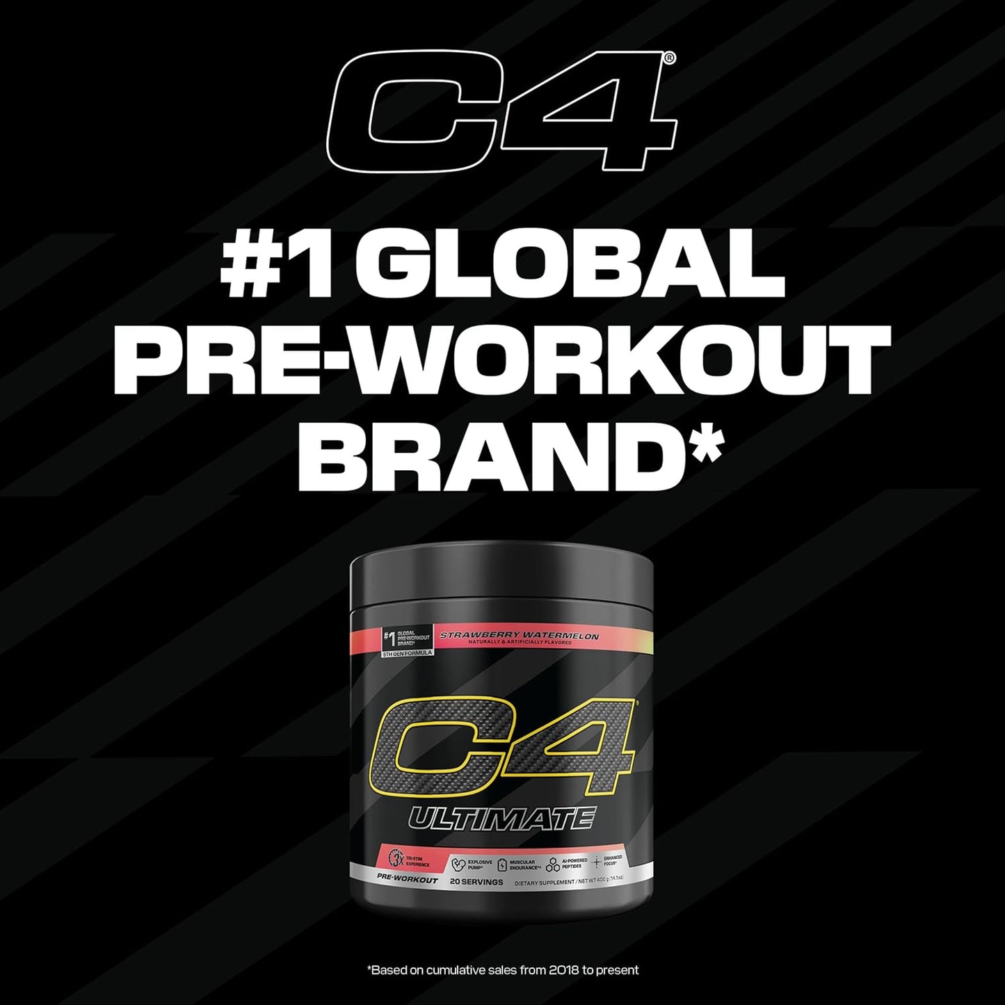 C4 Ultimate Pre Workout Powder – Holiday Gift for Bodybuilders and Strength Athletes