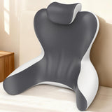 Backrest Pillow with Built-In Armrests – Convert Any Bed into a Functional Home Office