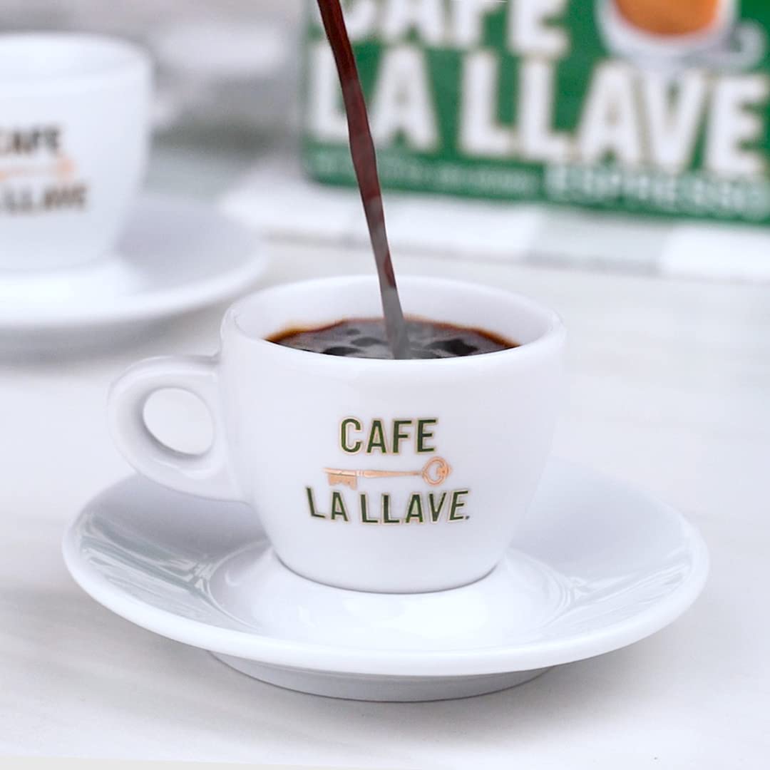 Cafe La Llave Dark Roast Ground Espresso - Thoughtful Birthday Gift for Coffee Loving Moms and Abuelas