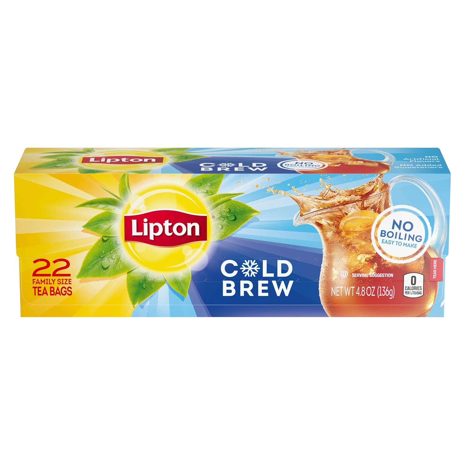 caffeinated blend of orange pekoe and pekoe cut black tea