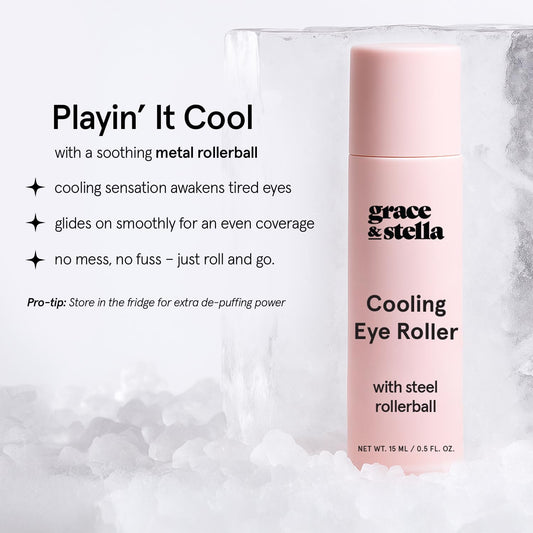 caffeine + niacinamide complex to reduce appearance of dark circles and dullness