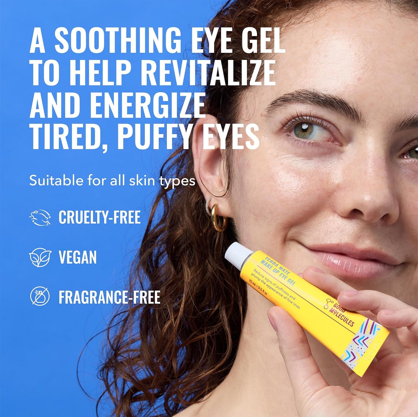 caffeine to reduce under-eye swelling and puffiness
