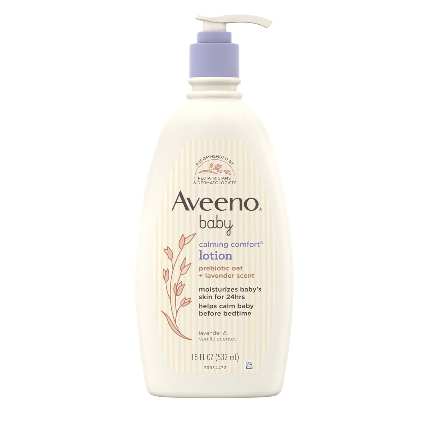 calming lavender and vanilla scent blend formulated for bedtime use