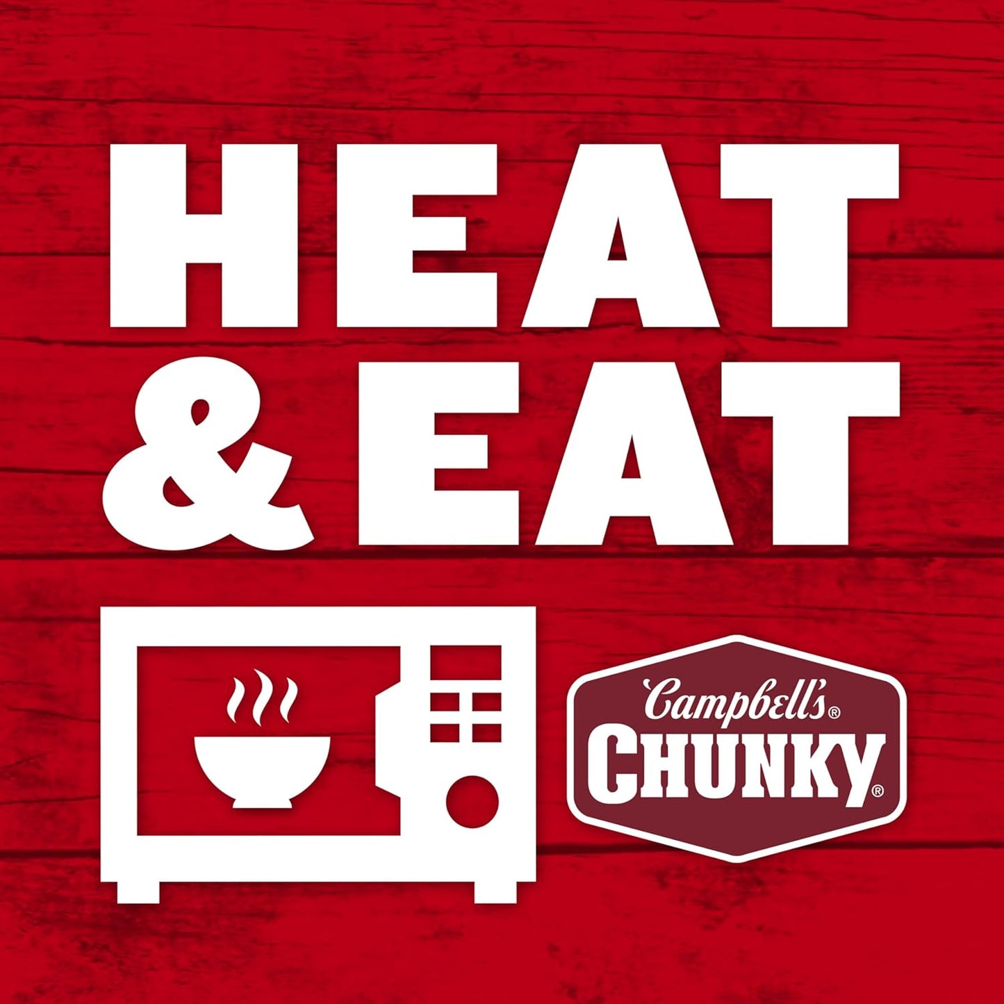 Campbell's Chunky Chicken Tortilla Soup — Shelf-Stable Campfire Meal for Tent & Trail, 18.6 Oz Can