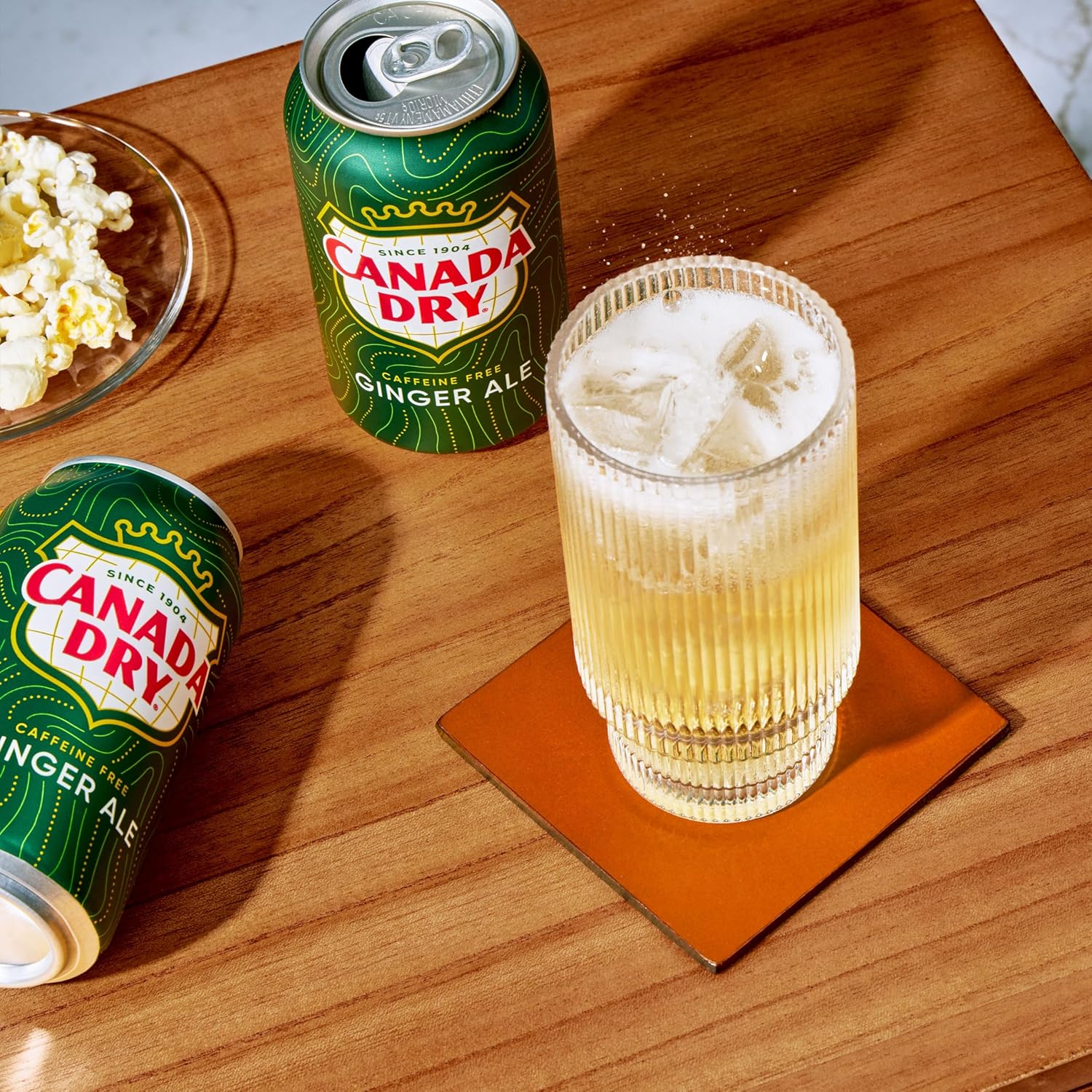 Canada Dry Ginger Ale Soda – Portable BBQ and Patio Mixer, 12 fl oz Cans 12 Pack