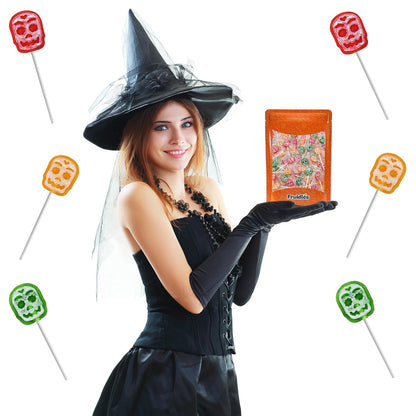Candy Pop Co. Skull Lollipop Suckers – Quirky Stocking Stuffers and Small Christmas Gift Ideas