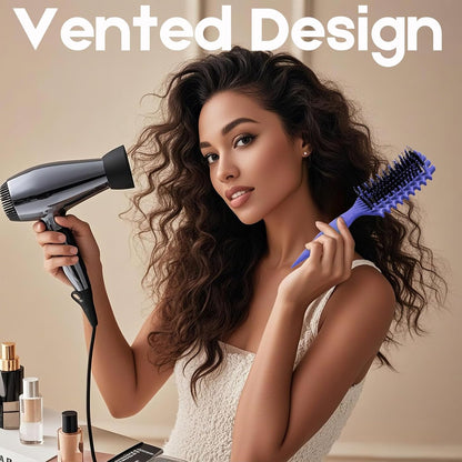 Candybrush Curl Defining Brush – Simple Form Curl Brush for Calm Bathroom Aesthetic, Lightweight ABS