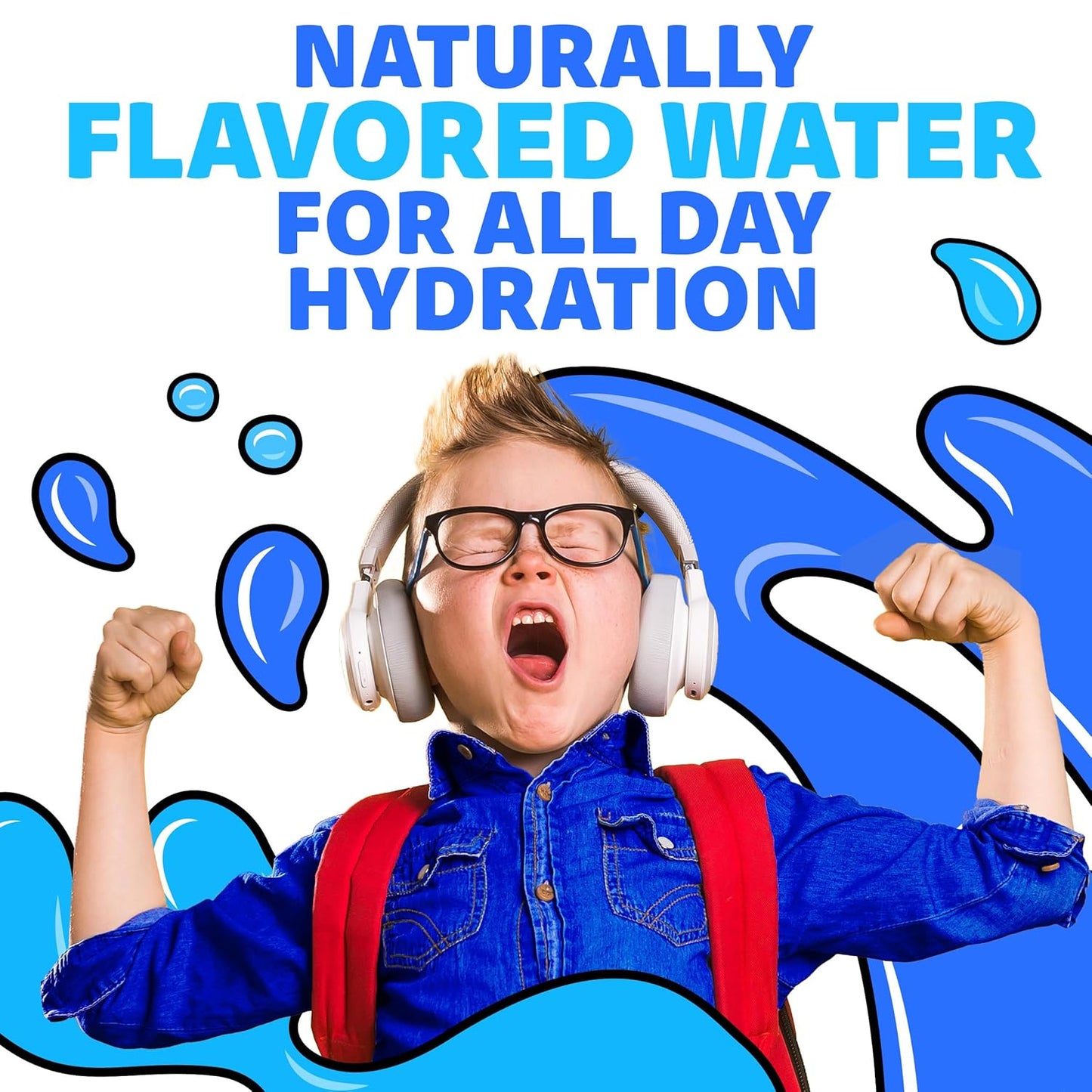 Capri Sun Roarin' Waters Tropical Punch – Low-Sugar Fridge Stock Drink for Health-Conscious Families, 40 ct