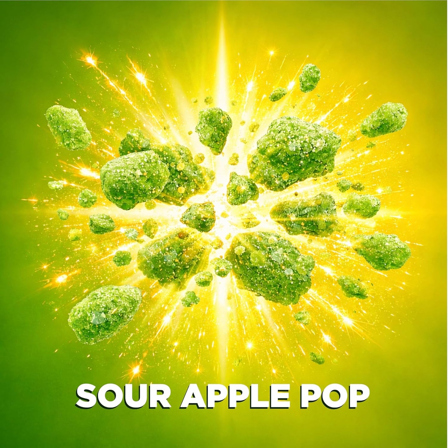 carbon dioxide-popping fizz texture characteristic of pop rocks