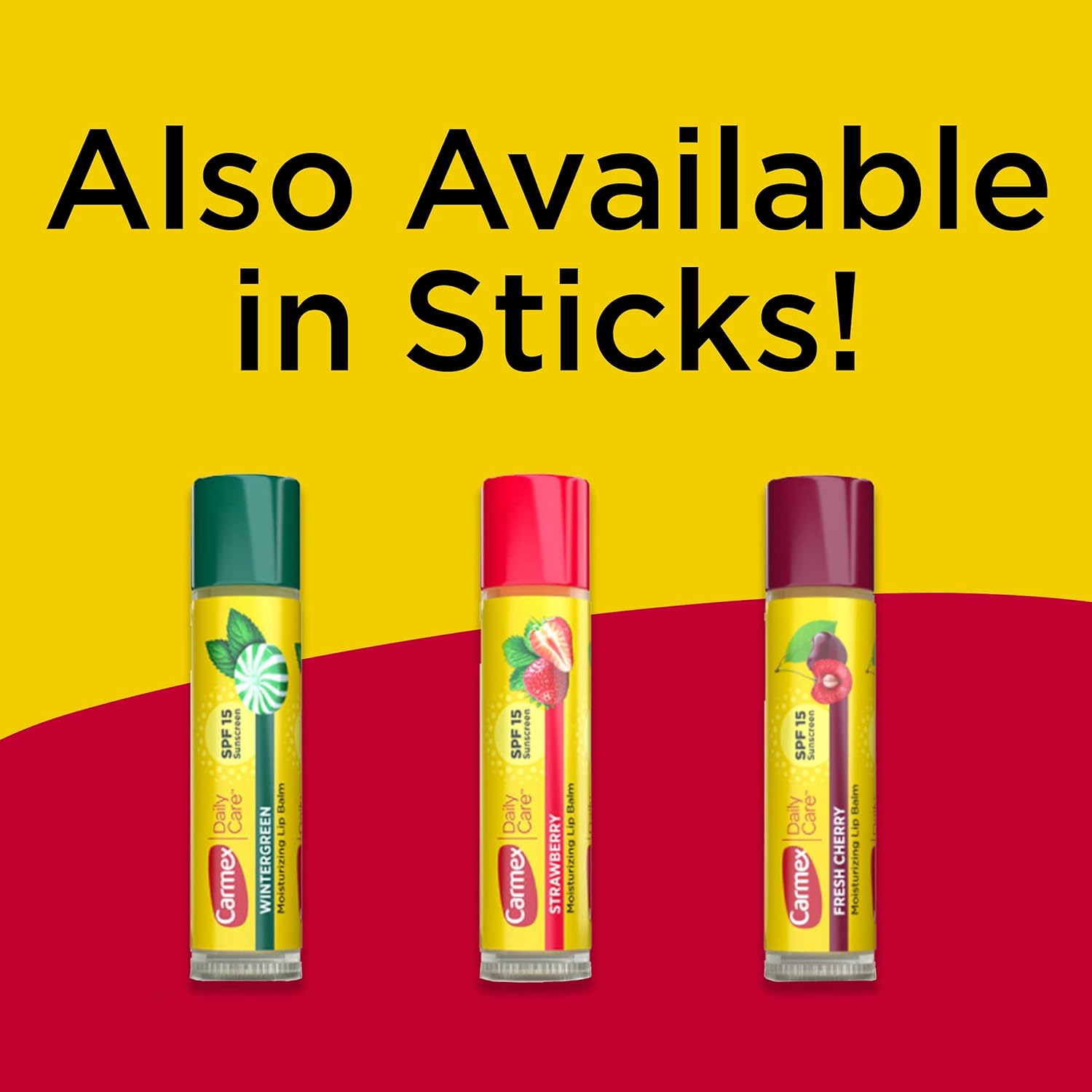 Carmex Moisturizing Lip Balm – Birthday Gift for Mom and Friends, Sunscreen Trio Tube Set