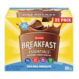 Carnation Breakfast Essentials Chocolate Protein Shake Mix – Desk-Side Nutrition for Back-to-Back Meetings and Commute Fuel, 22 ct Box