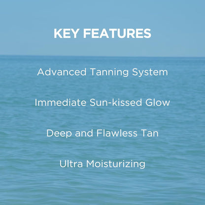 Carroten Gold Shimmer Tanning Gel, High-End Bronzing Experience Crafted in Greece with Carrot Oil