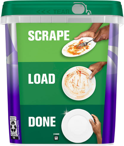 Cascade Platinum Plus Dishwasher Soap for Heavy-Duty Family Loads, Faster After-Dinner Cleanup