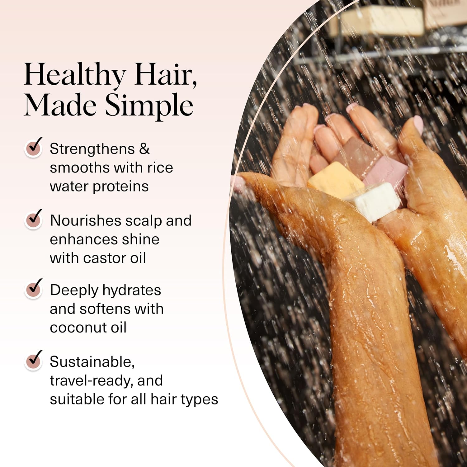 castor oil shampoo for cleansing and natural shine